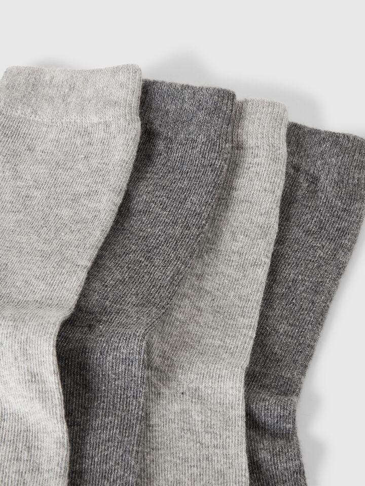 KNITTED SOCKS 4 PAIR Niño image number 2